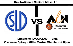 Prochain match en prénationale le 10 février au CSLD