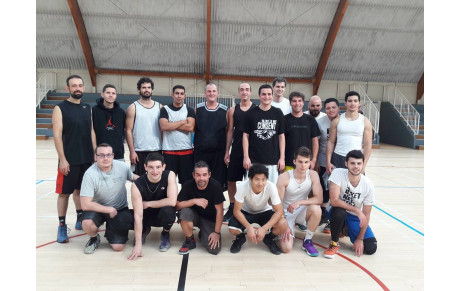 Rencontre amicale au sein de l'ALN BASKET