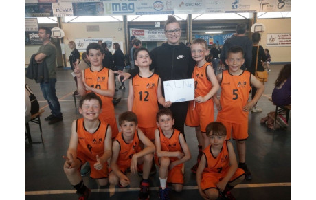 Fête du mini basket à Marsannay le 18 mai