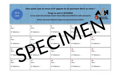 Grille de Noël