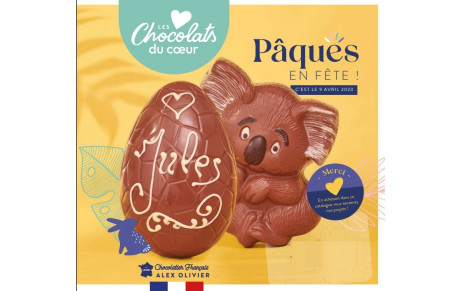 LA VENTE DE CHOCOLATS continue jusqu'au 04/04/2023 par livraison domicile !