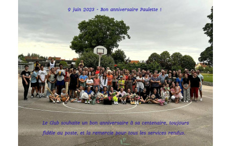 100 ans de Paulette Cognet