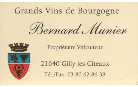 Domaine Bernard MUNIER à Gilly les Cîteaux